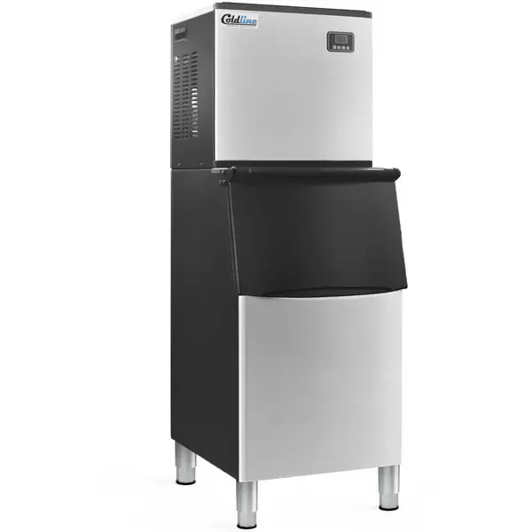 Coldline EIC350M-FA, 22-Inch 350 lb. Modular Full Cube Ice Machine with 200 lb. Bin, Air Cooled