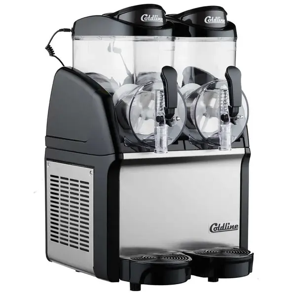 Coldline GRANITA-2N, 6 Gallon Double 2 Bowl Pourover Granita Slush Machine