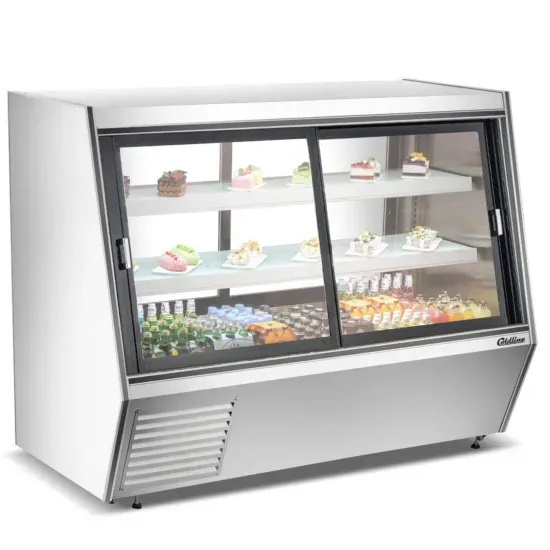 Coldline HDL72-DS, 72-Inch Dual Service Refrigerated High Meat Deli Case