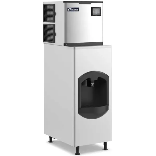 Coldline ICE400-BD, 22-Inch 400 lb. Ice Dispensing Ice Machine with Bin for Hotels
