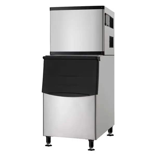 Coldline ICE550M-FA, 30-Inch 550 Lbs Modular Full Cube Ice Machine with 375 Lbs Bin, Air Cooled