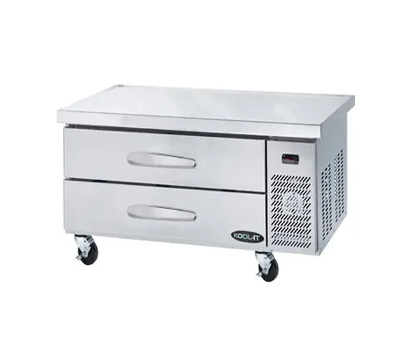 - Kool-It KCB-60-2M 60-inch 2 Drawer Stainless Steel Refrigerated Chef Base