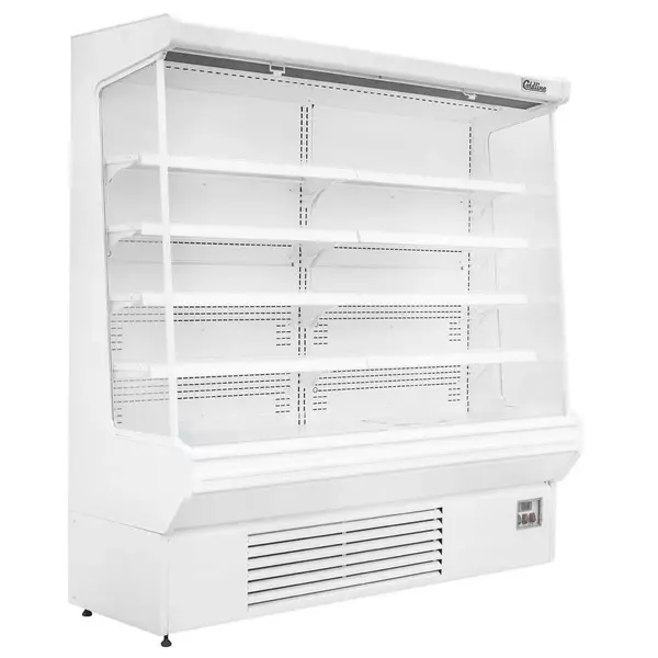 Coldline SOC-76-220-W, 76-Inch White Refrigerated Air Curtain Merchandiser, 220V