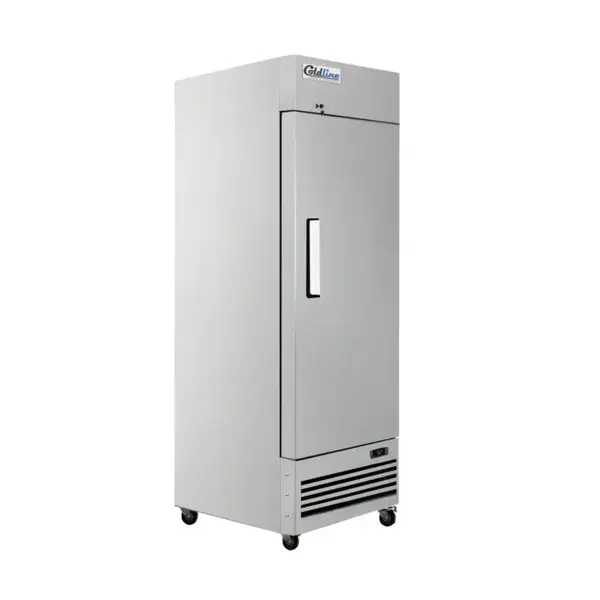 Coldline T-1FE, 29-Inch Solid Door S/S Commercial Reach-In Freezer