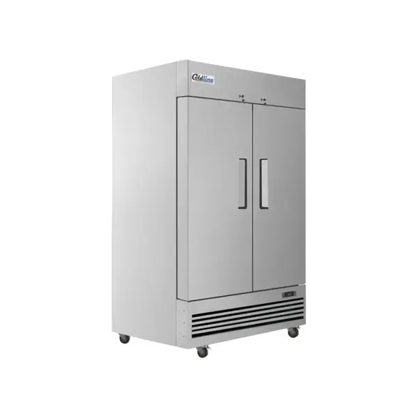 Coldline T-2FE, 54-Inch Solid Door S/S Commercial Reach-In Freezer