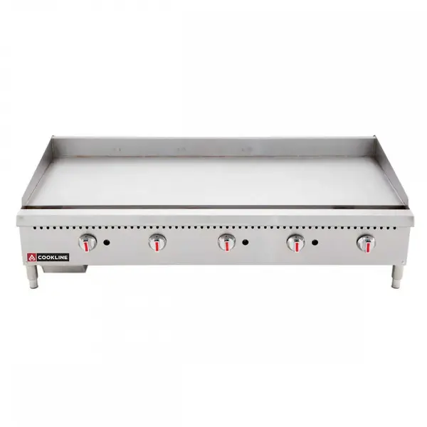 Cookline CGG-60T-HD, 60-Inch Countertop Gas Griddle with Thermostatic Controls - 150,000 BTU