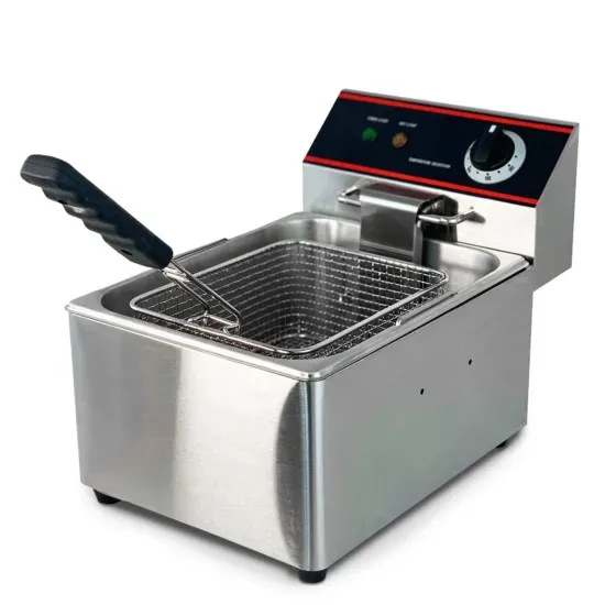 Cookline DF15-1-120, 10-Inch 15 lb. Countertop Electric Deep Fryer, 120V