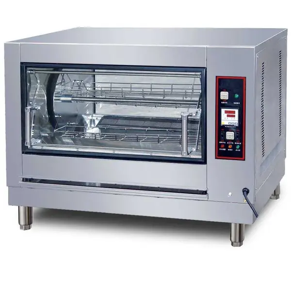 Cookline GR-268, 40-Inch 12 Chicken Countertop Gas Commercial Rotisserie Oven, 115V