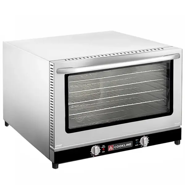 Cookline HCVE-16-120, 23-Inch Commercial Half Size Electric Countertop Convection Oven,120V