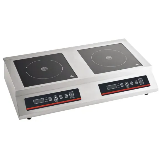 Cookline IC-3600F, Double Countertop Induction Range / Cooker - 208-240V, 3600W