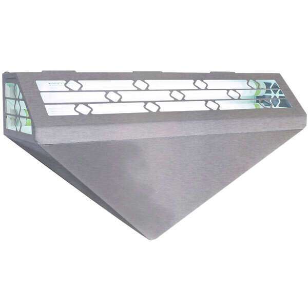 Curtron 120-150SS, PEST PRO 150 Stainless Steel Insect Trap Wall Sconce - Silver, 120V, 2 x 25W