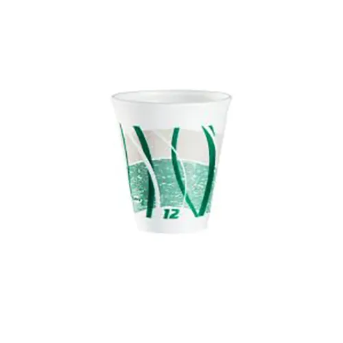 Dart 12LX16E 12 Oz LX Impulse Green Insulated Foam Cup, 1000/CS