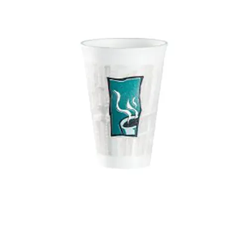 Dart 16X16TWN 16 Oz Uptown Green Insulated Foam Cup, 1000/CS