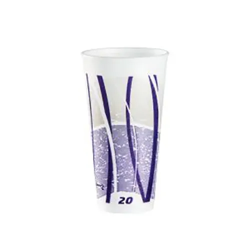 Dart 20LX16E 20 Oz LX Impulse Purple Insulated Foam Cup, 500/CS