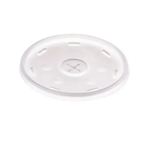 Dart 26SL Translucent Straw-Slotted HIPS Lid, 1000/CS