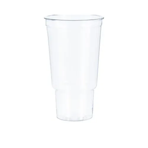 Dart 32AC 32 Oz Solo UltraClear Clear Pedestal PET Cup, 500/CS. Lids are sold separately. (Special Order)