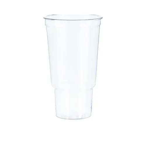 Dart 32AC 32 Oz Solo UltraClear Clear Pedestal PET Cup, 500/CS. Lids are sold separately. (Special Order)