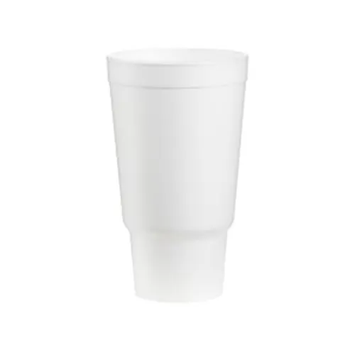 Dart 32AJ20 32 Oz J Cup Insulated Foam Cup, 400/CS. (Lids are sold separately)