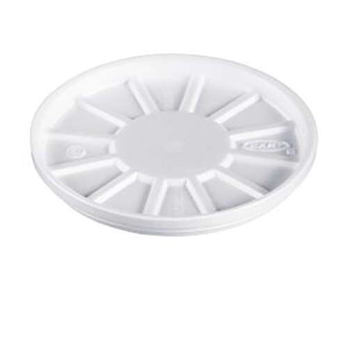 Dart 32RL White Vented Foam Lid, 500/CS