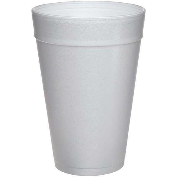 Dart 32TJ32 32 Oz White Insulated Foam Cup, 500/CS