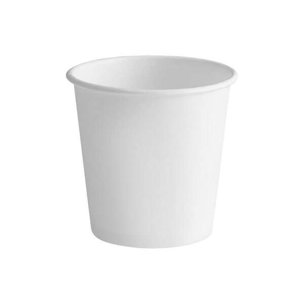 Dart 374W-2050, 4 Oz Solo White Espresso Paper Hot Cup, 1000/CS