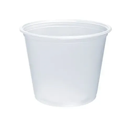 Dart 550PC 5.5 Oz Conex Clear Complements Portion Polypropylene Container, 2500/CS. Lids Sold Separately.