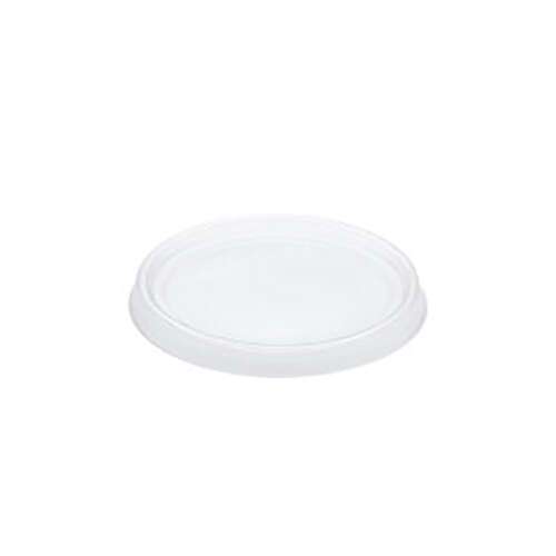 Dart 6CLR Clear Non-Vented OPS Lid for Foam Cups and Containers, 1000/CS