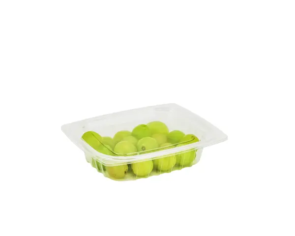 Dart C12DCPR, 12-Ounce ClearPac Clear Rectangular Plastic Container with a Flat Lid, 252/CS