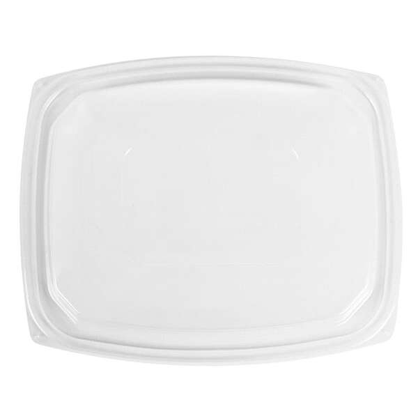 Dart C64DDLR, ClearPac Clear Rectangular Dome Plastic Lid, 252/Cs