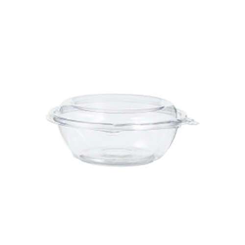 Dart CTR8BD 8 Oz SafeSeal Clear Tamper-Resistant PET Bowl With A Dome Lid, 240/CS