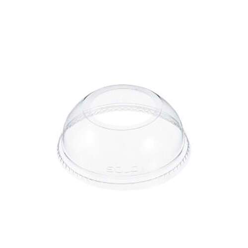 Dart DLW626 Clear PET Dome Lid with 1.9-Inch Hole, 1000/CS