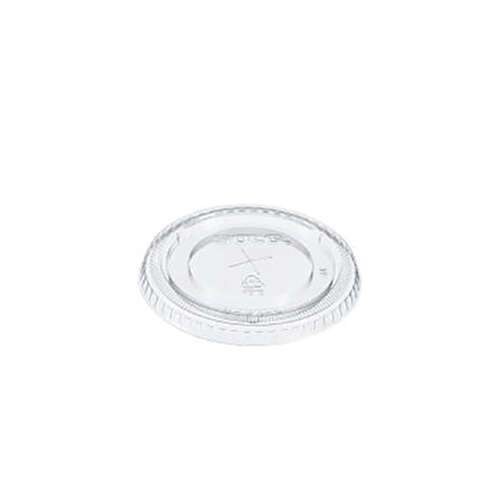 Dart M640S Clear Straw Slotted PET Lid, 1000/CS