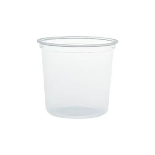Dart MN24-0100 24 Oz MicroGourmet Translucent Polypropylene Container, 500/CS