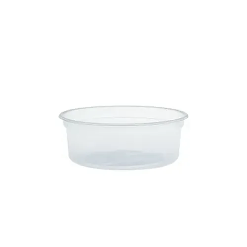 Dart MN8-0100 8 Oz MicroGourmet Translucent Polypropylene Container, 500/CS
