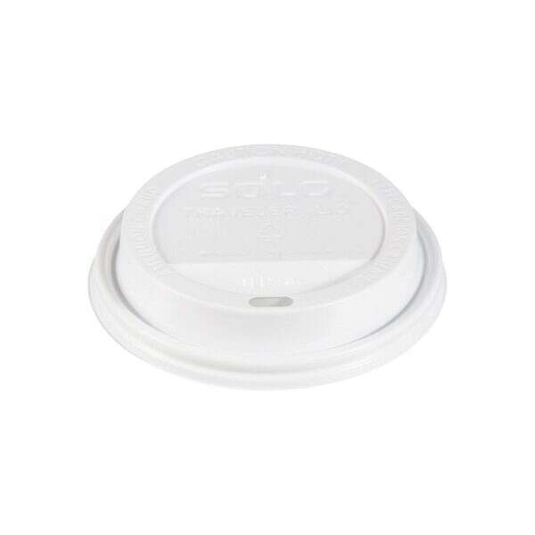 Dart Solo TLB316 Traveler White Cappuccino Style Dome Lid, 1000/CS