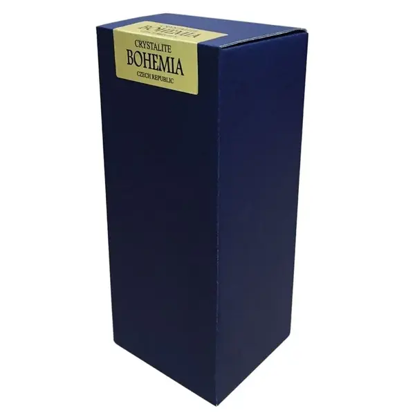 Bohemia Florale Whiskey Set, 1 Bohemian Crystal Glass 23-Ounce Decanter with Stopper and 6 Tumblers