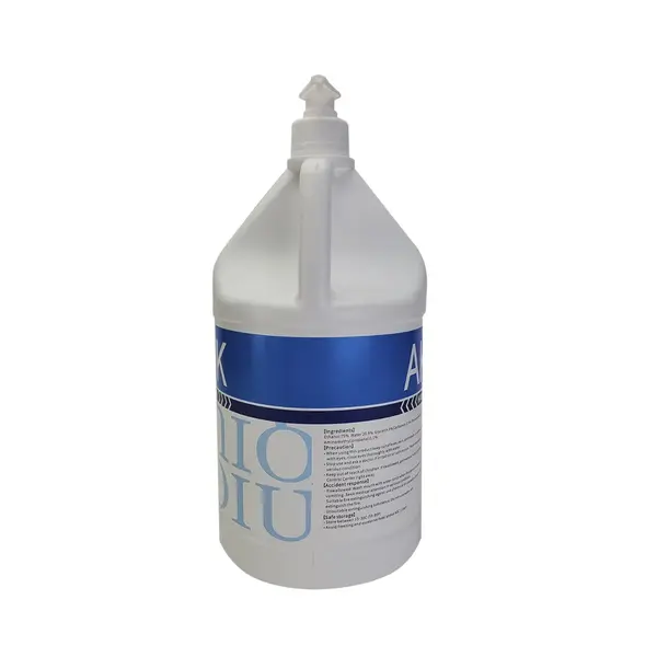 Akok AK128PB-X 1-Gallon Gel Hand Sanitizer w/Pump, 75% Ethanol Alcohol, EA