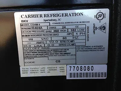 Beverage-Air Carrier COHM-4 52" Open Air Grab-N-Go Merchandiser