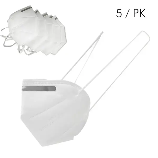 Default KN95 4-Layer Face Mask, 5/PK, FMASK/KN95