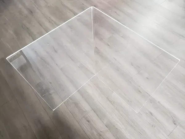 McDonald Paper PROGUARD2 36x24-Inch Plexiglass Cashier Corner Protection Sneeze Guard, EA