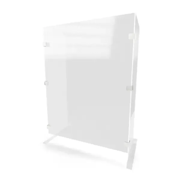 McDonald Paper PROGUARD5 20x9x28-Inch Plexiglass Cashier Protection Sneeze Guard, EA