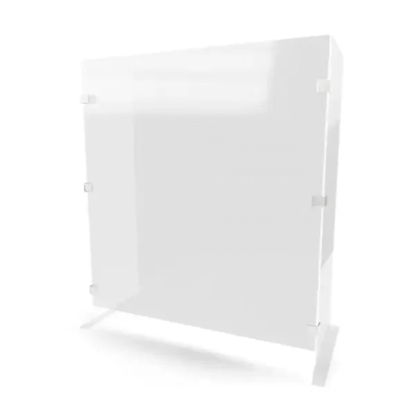 McDonald Paper PROGUARD6 24x9x28-Inch Plexiglass Cashier Protection Sneeze Guard, EA