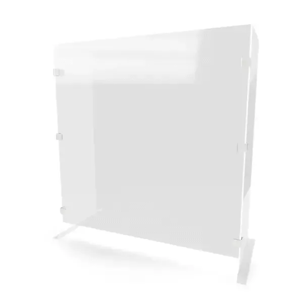 McDonald Paper PROGUARD7 26x9x28-Inch Plexiglass Cashier Protection Sneeze Guard, EA