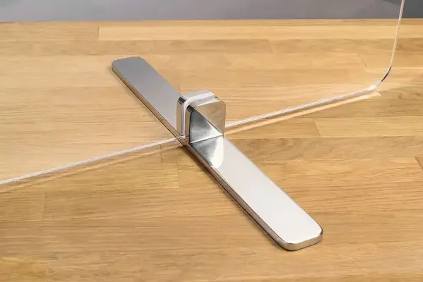 Default TRNGRD-S2 36x24-Inch Acrylic Protective Side Guard, Pole w/Sikura