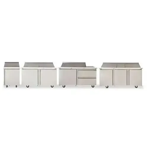 Delfield 4460NP-24M, Mega Top Refrigerated Sandwich/Salad Prep Table