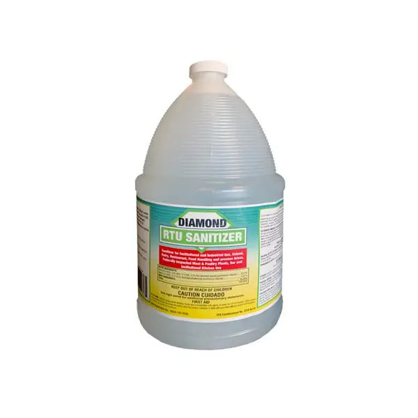 Diamond 1-Gallon RTU Sanitizer For Institutional And Industrial Use, 4/CS, RTUSAN128