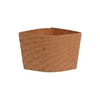 Dopaco DSLVBRN, Kraft Hot Cup Sleeves for 10-24 Oz Cups, 1000/CS