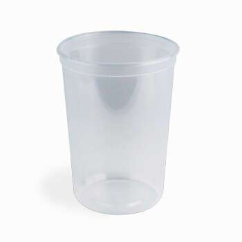 Elfe Plastik 7015EP 32 Oz Round Plastic Tamper Evident Container, 250/CS. Lids Sold Separately.