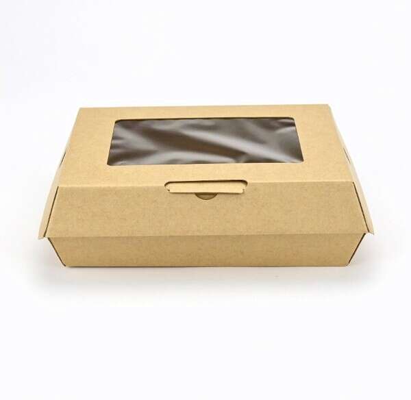 Elkay LK RF-TGWL, 9.75x7.25x3.13-Inch ReadyFresh® To Go Container with Window (Large), 200/CS