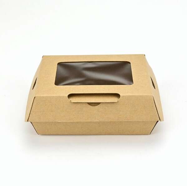 Elkay LK RF-TGWM, 7.38x6.38x2.88-Inch ReadyFresh® To Go Container with Window (Medium), 300/CS